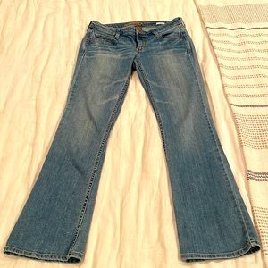 Arizona jean company boot cut jeans.